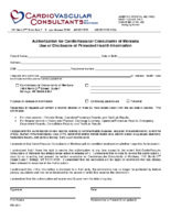 Medical Records Release Form